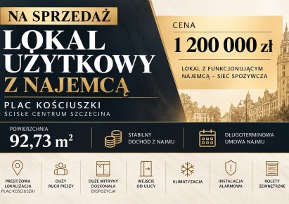 lokal na sprzedaż - Szczecin, Centrum